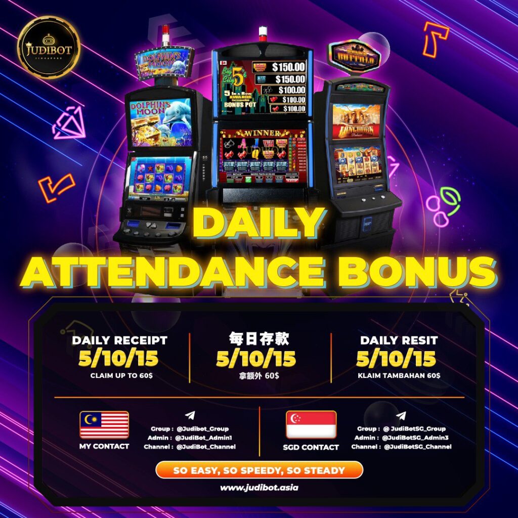 Daily Attendance Bonus Judibot